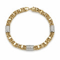 14 kt Käfigarmband