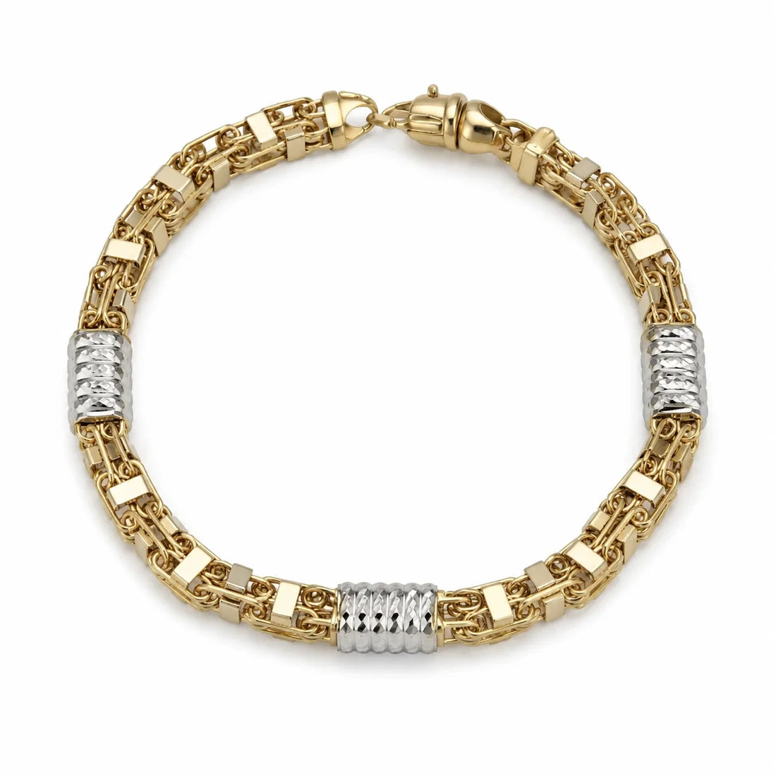 14 kt Käfigarmband