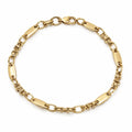 14 kt Plattenarmband