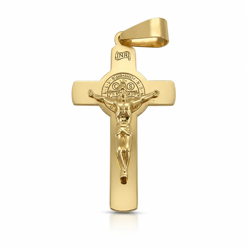 14 kt Gold Kreuzanhänger