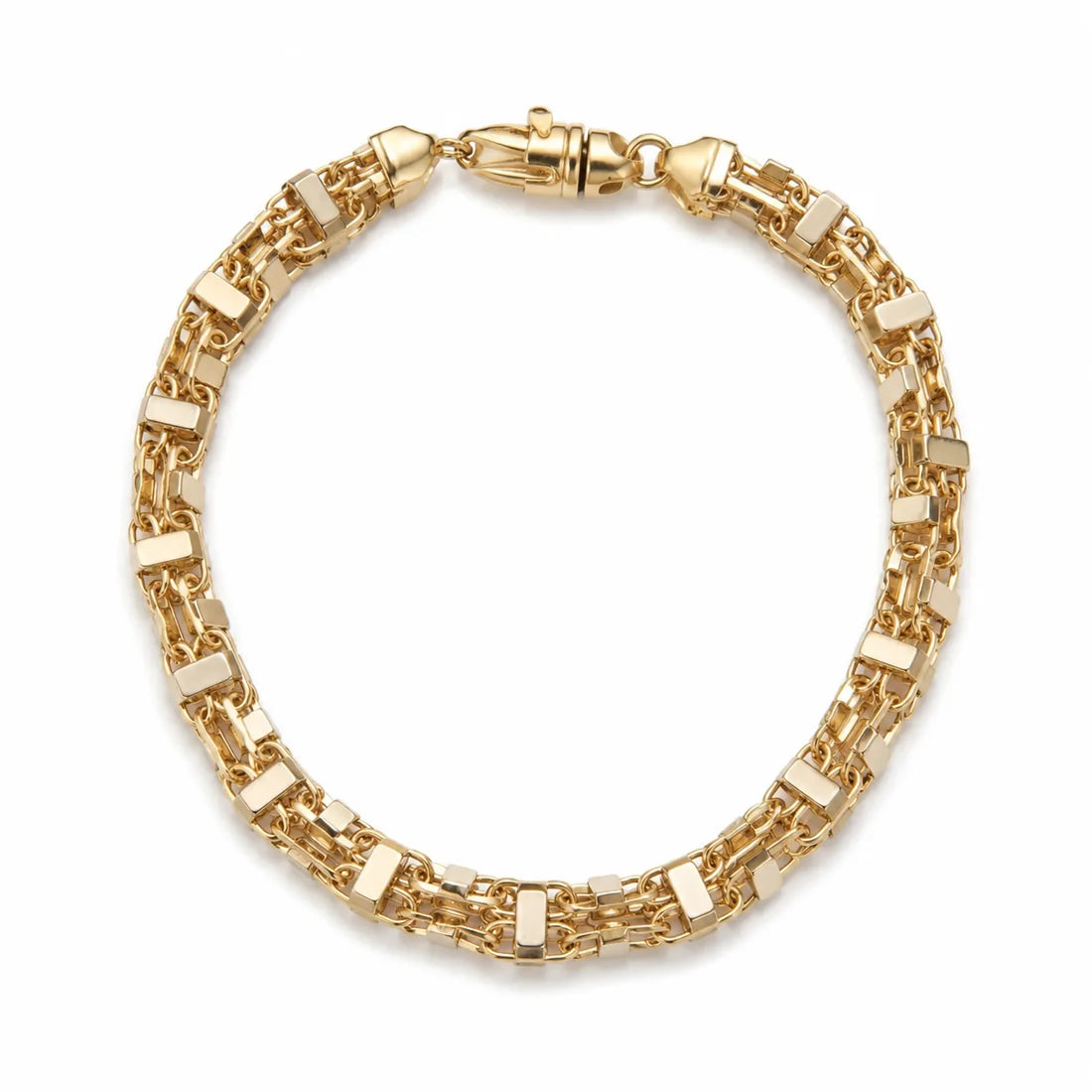14 kt Käfigarmband