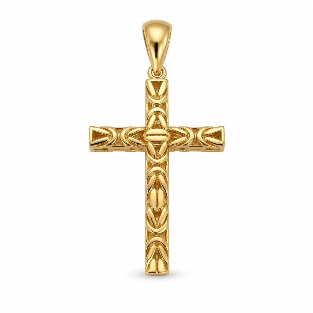 14 kt Gold Kreuzanhänger