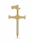 14 kt Gold Kreuzanhänger