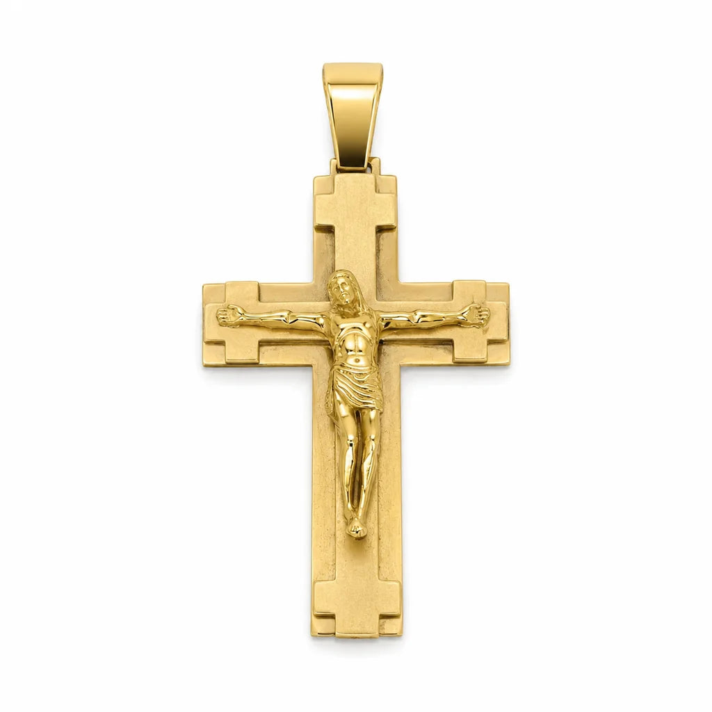 14 kt Gold Kreuzanhänger
