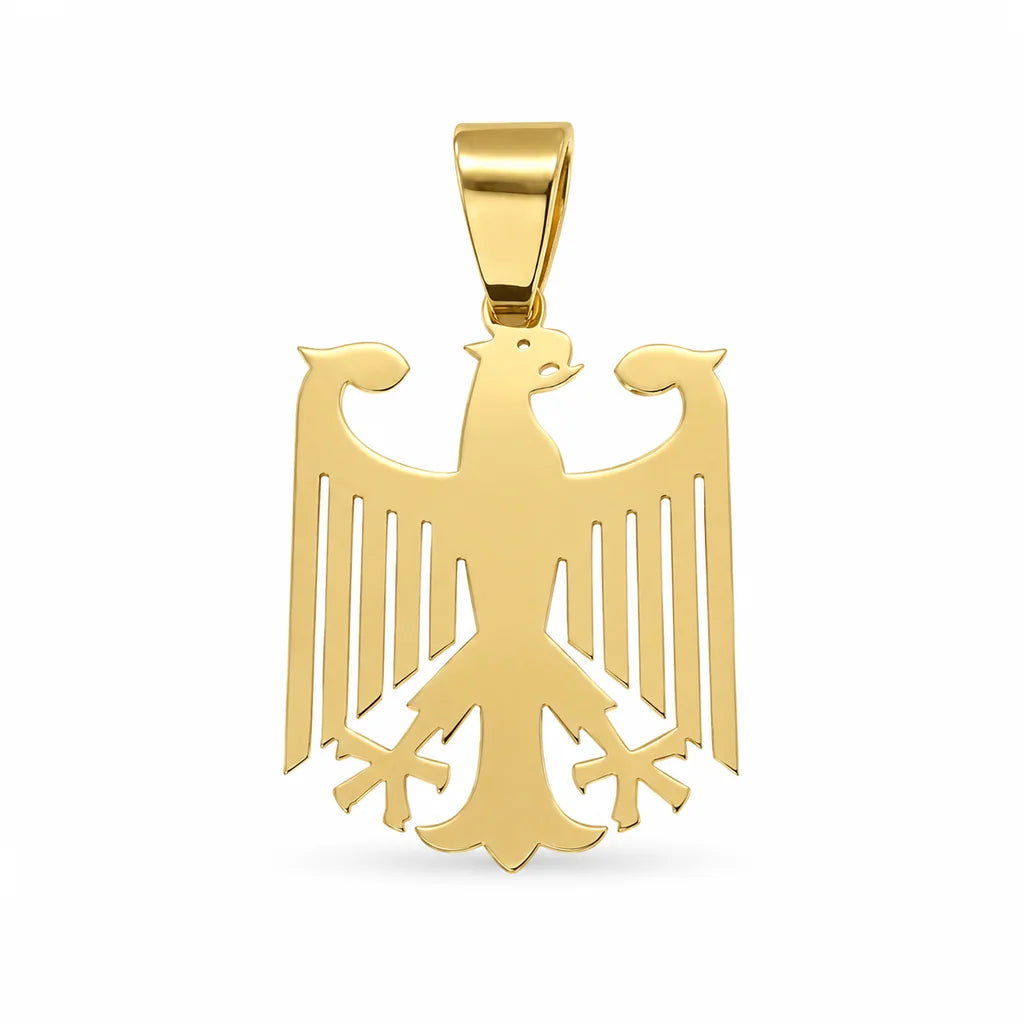 14 kt Gold Bundesadler-Anhänger