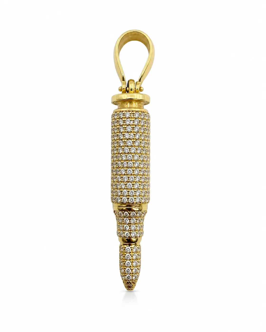 14 kt Gold Patronen-Anhänger