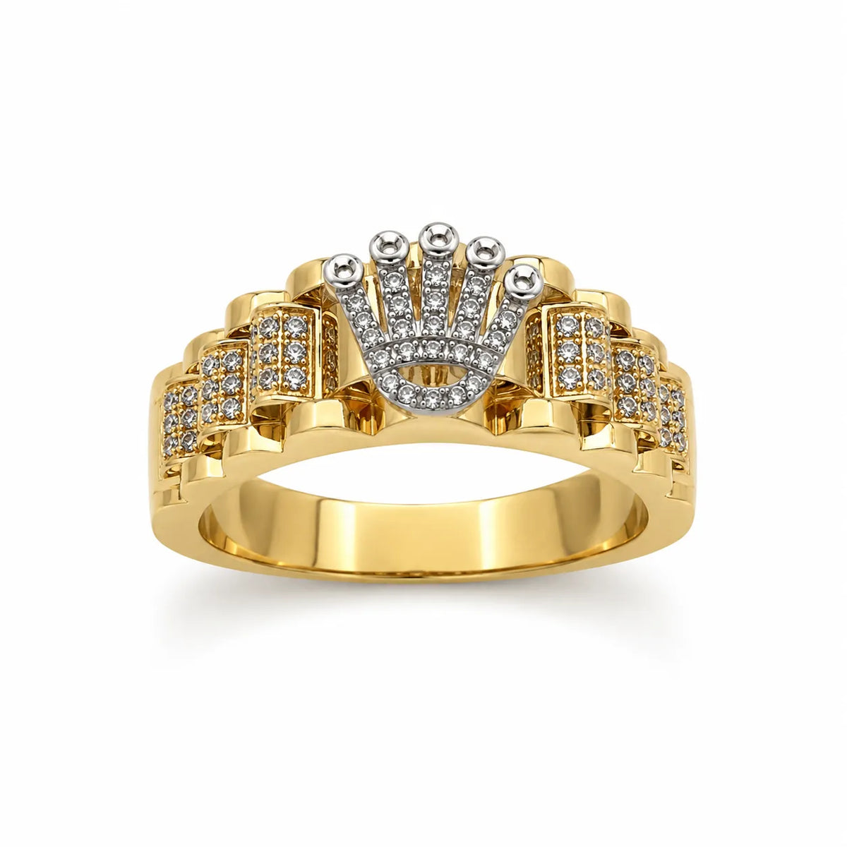 14 kt Gold Herrenring