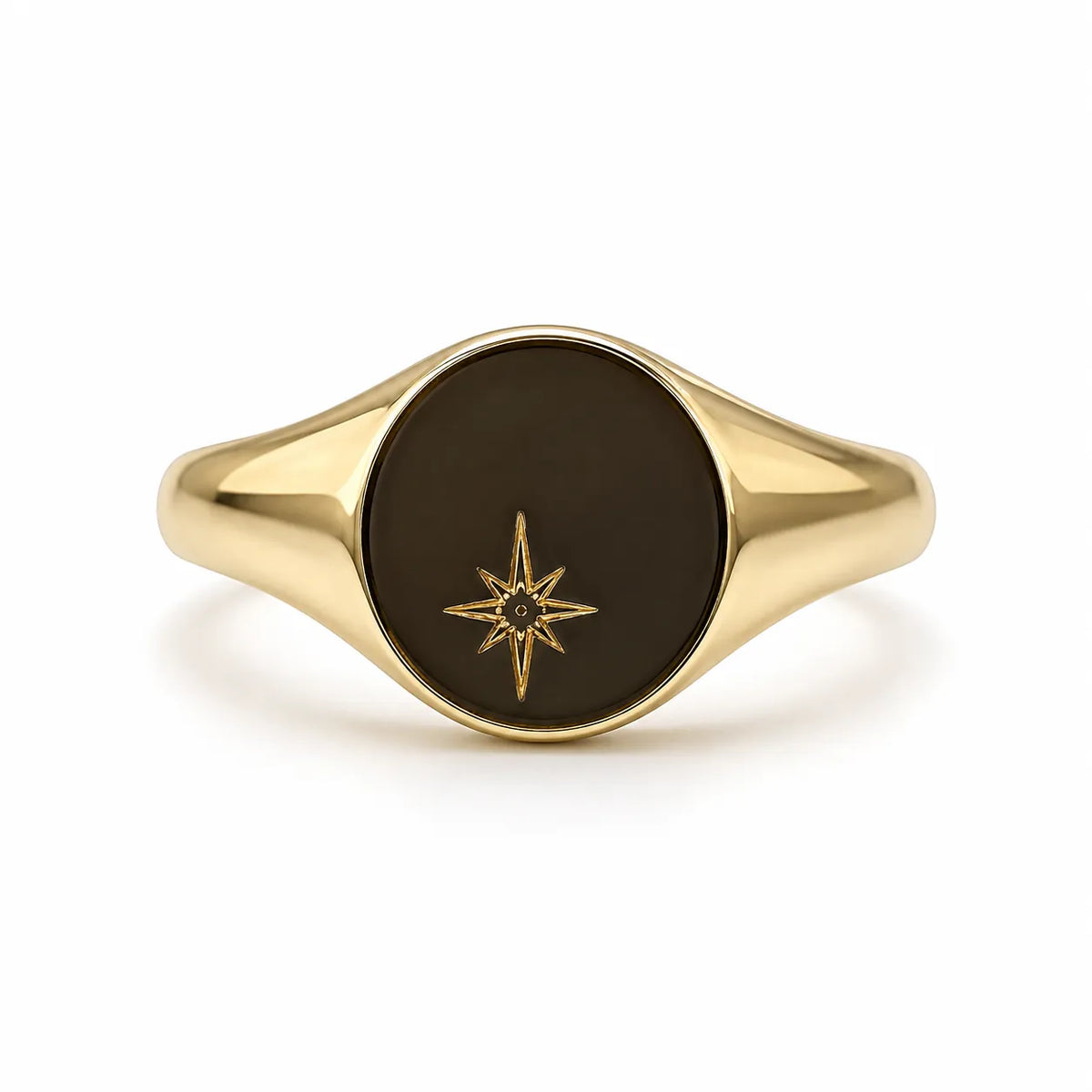 14 kt Gold Herrenring