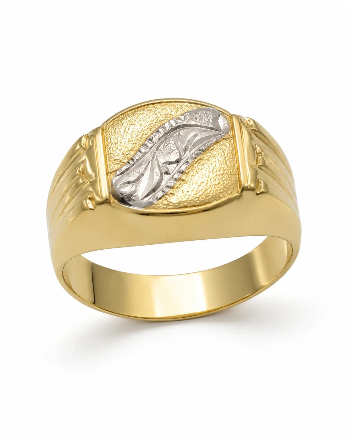 14 kt Gold Herrenring