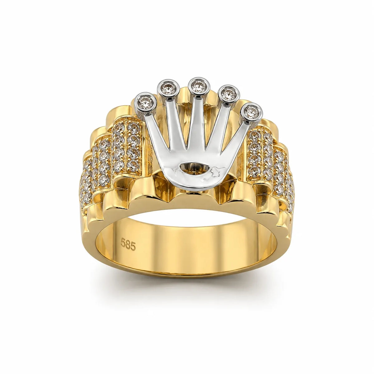 14 kt Gold Herrenring