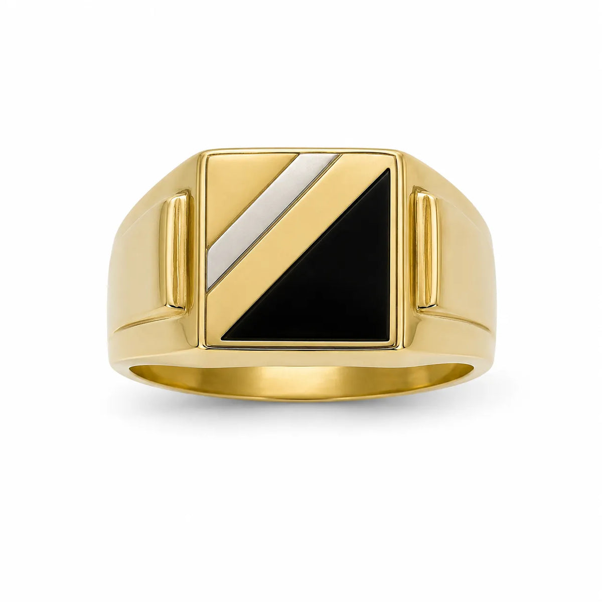 14 kt Gold Herrenring