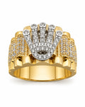 14 kt Gold Herrenring