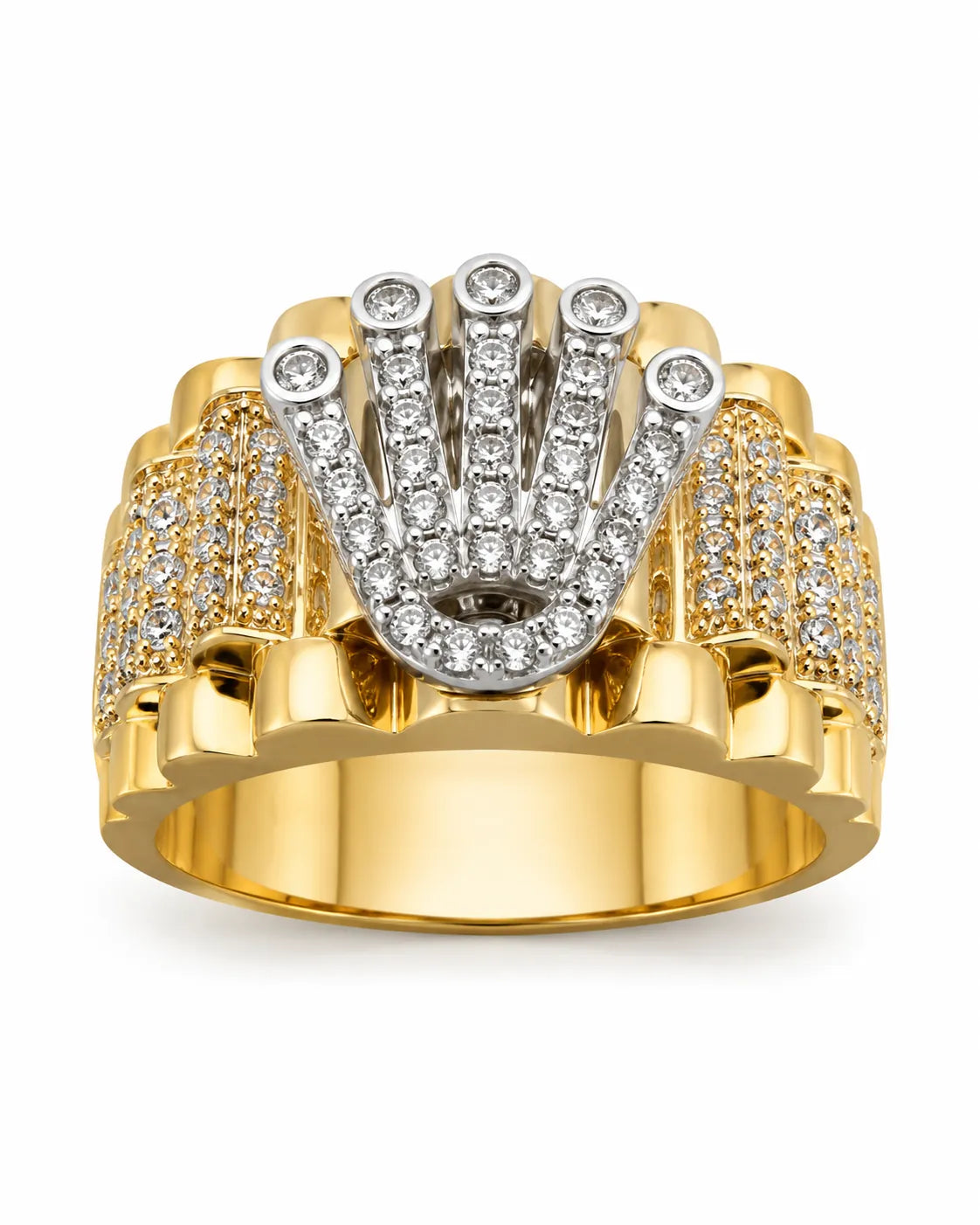 14 kt Gold Herrenring