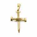 14 kt Gold Kreuzanhänger