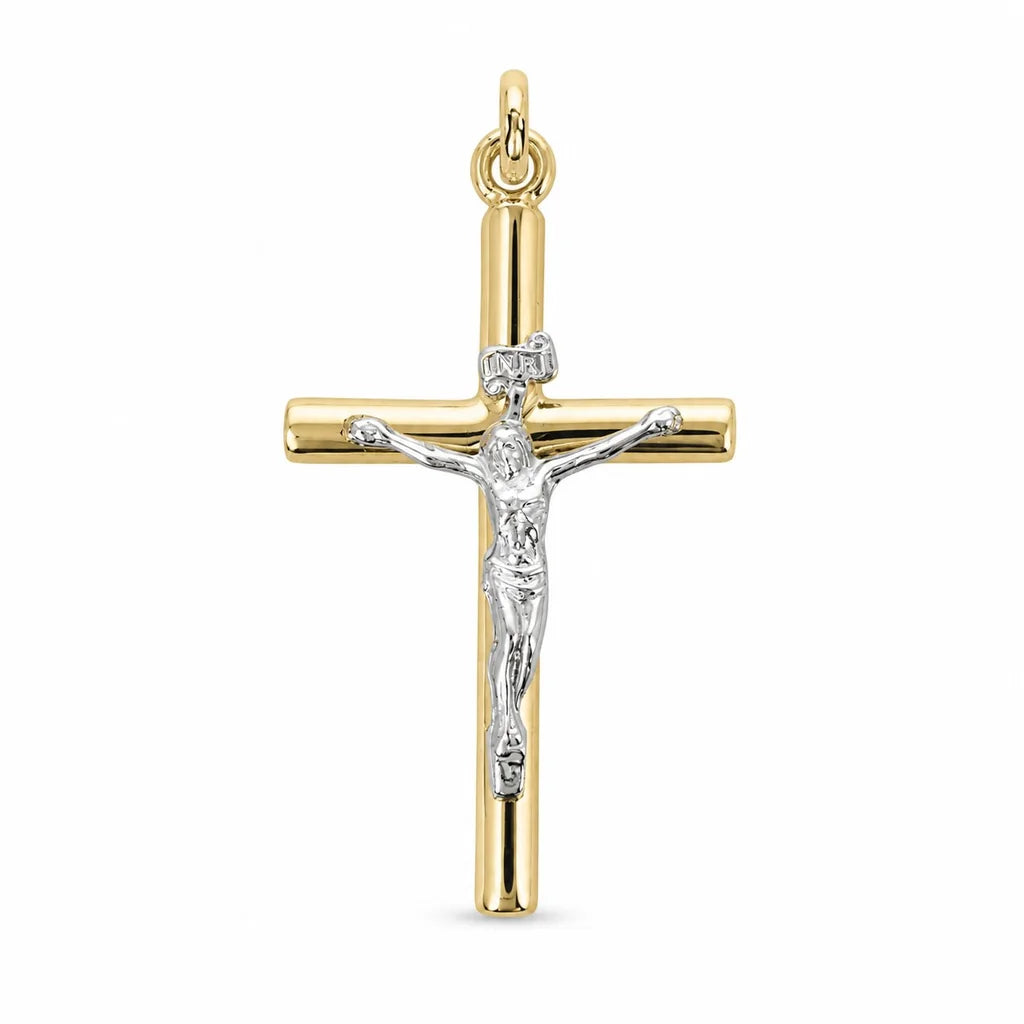 14 kt Gold Kreuzanhänger
