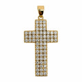 14 kt Gold Kreuzanhänger