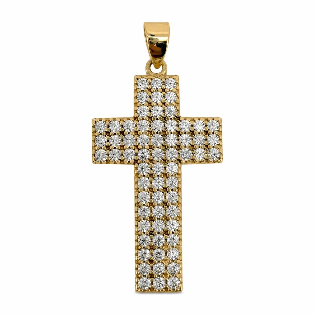 14 kt Gold Kreuzanhänger