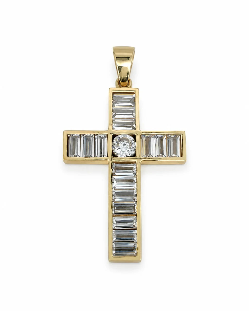 14 kt Gold Kreuzanhänger