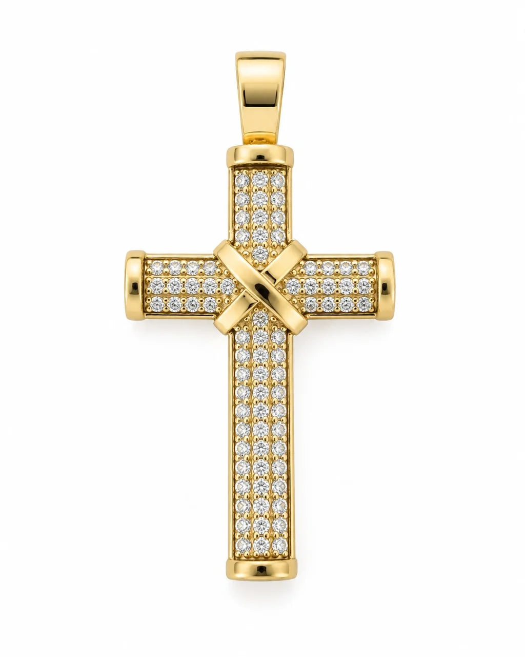 14 kt Gold Kreuzanhänger