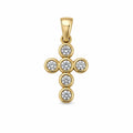 14 kt Gold Kreuzanhänger