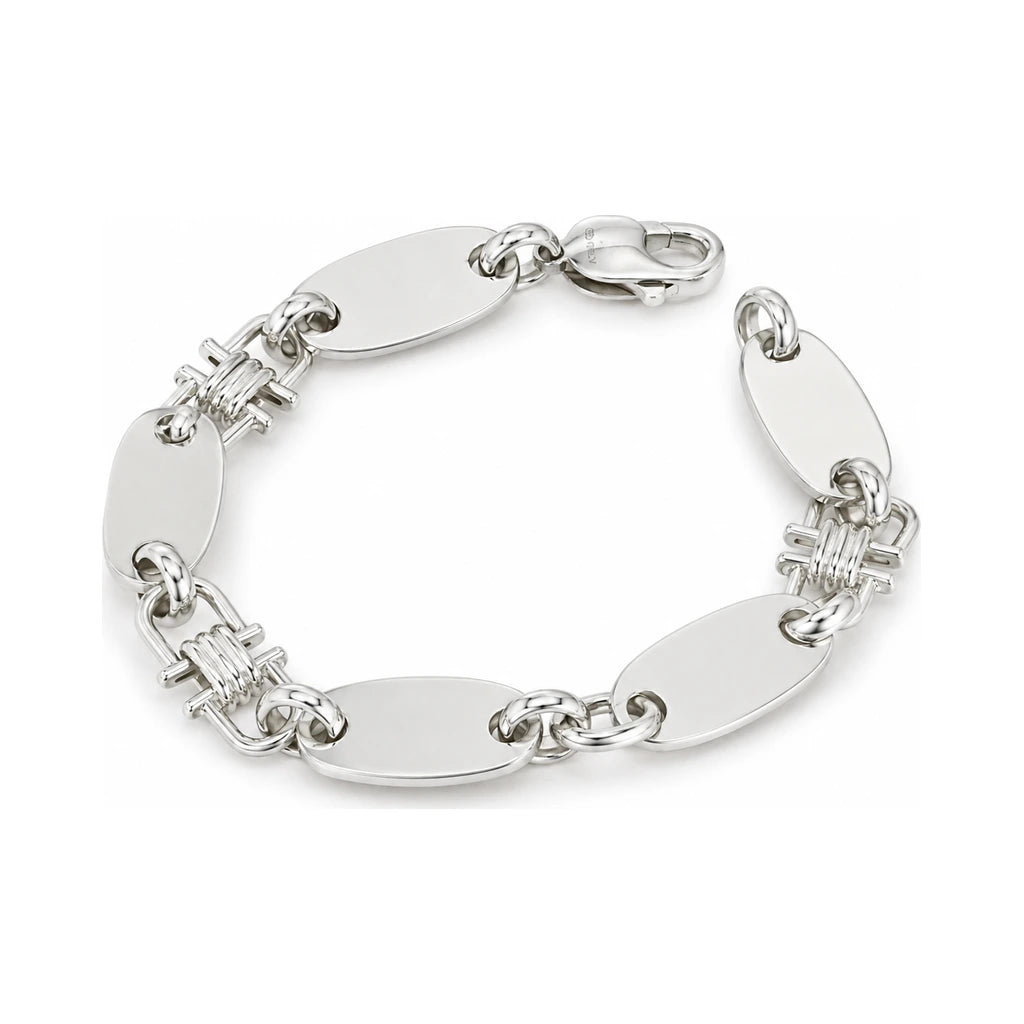 Silber Armband — Gliederdetail