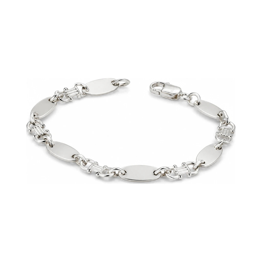 Silber Armband — Gliederdetail