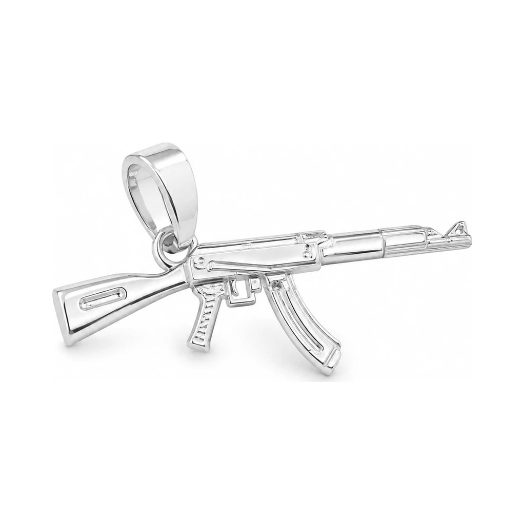 AK47 Silber-Anhänger klein/mittel — Ansicht 1