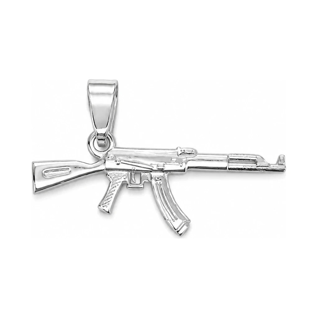 AK47 Silber-Anhänger klein/mittel — Ansicht 3