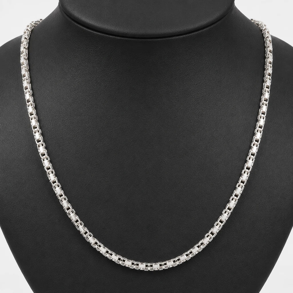 Silber Halskette Detail