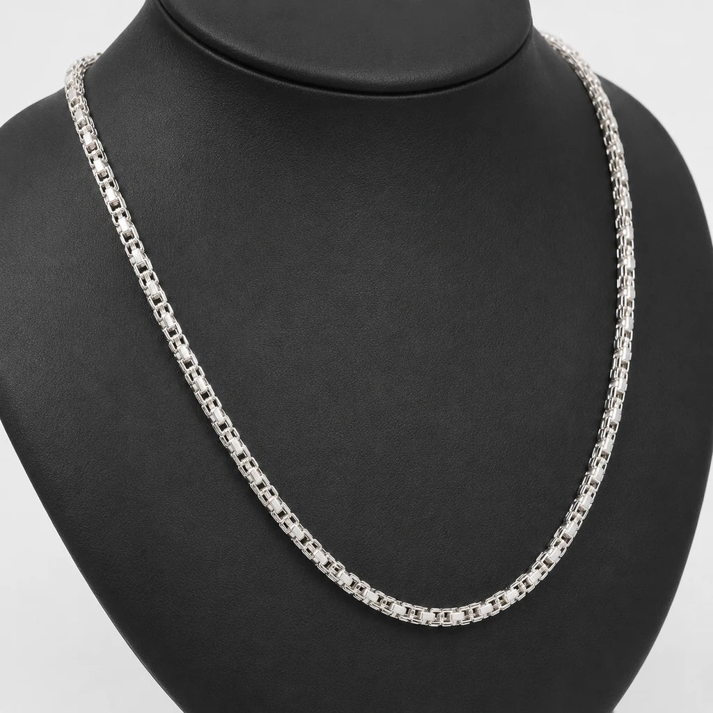 Silber Halskette Detail