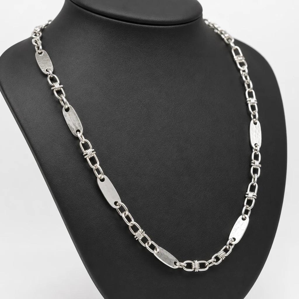 Silber Halskette Detail
