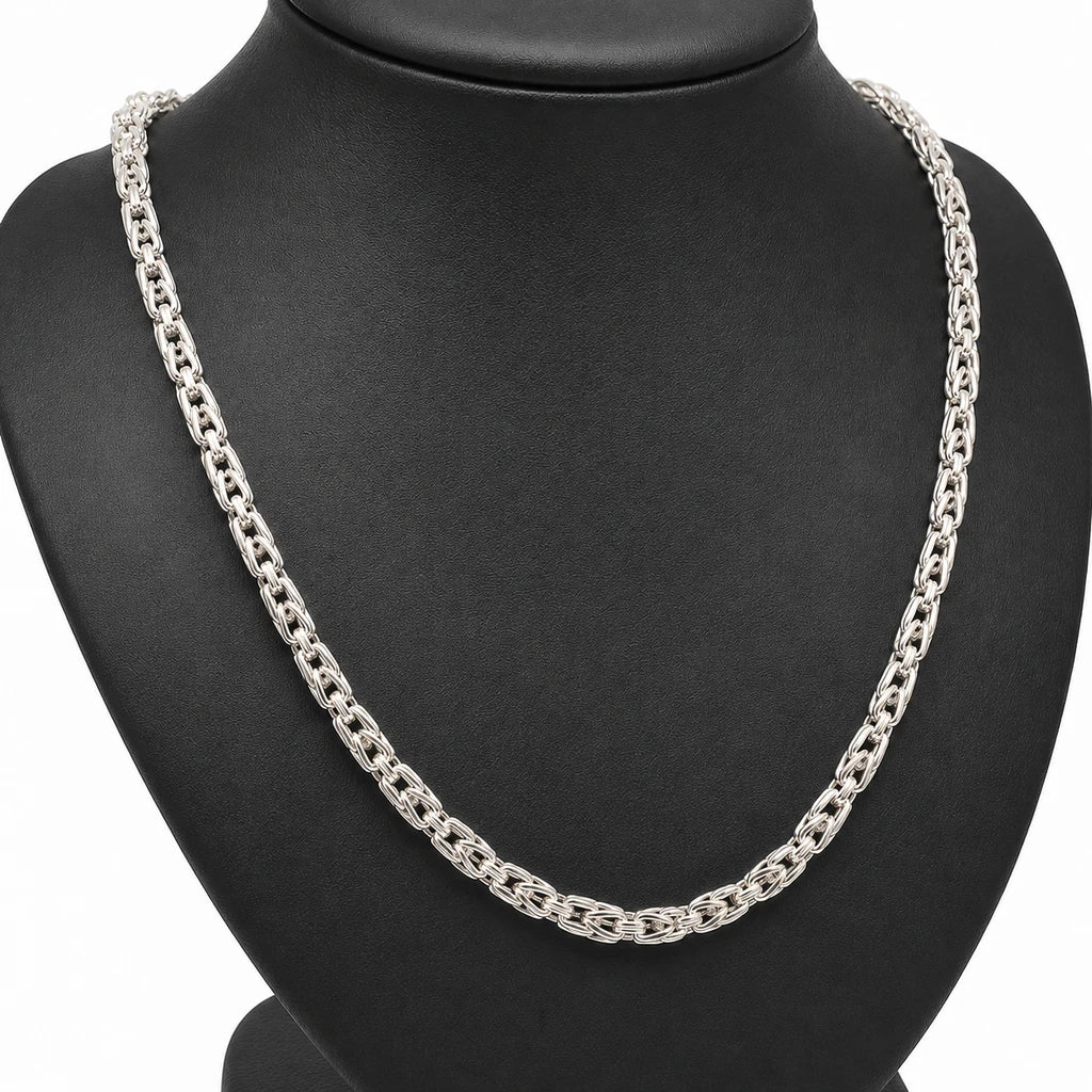 Silber Halskette Detail