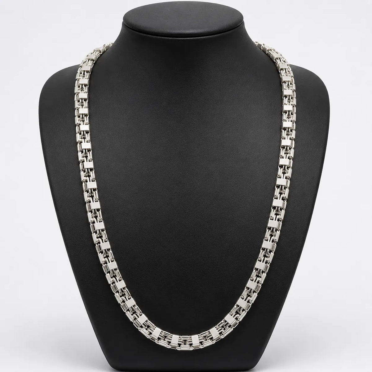 Silber Halskette frontal