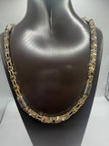 14 kt Gold Käfigkette