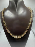 14 kt Gold Käfigkette