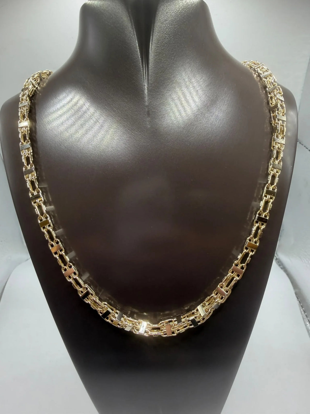 14 kt Gold Käfigkette