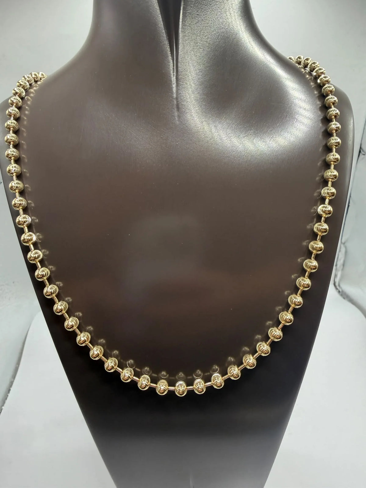 14 kt Gold Kugelkette