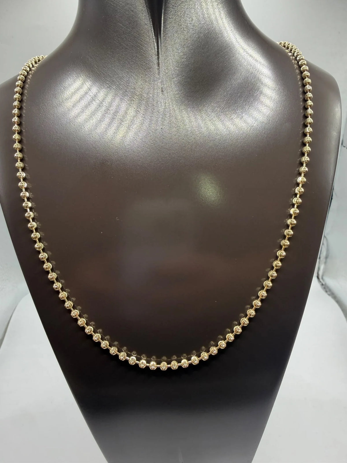 14 kt Gold Kugelkette