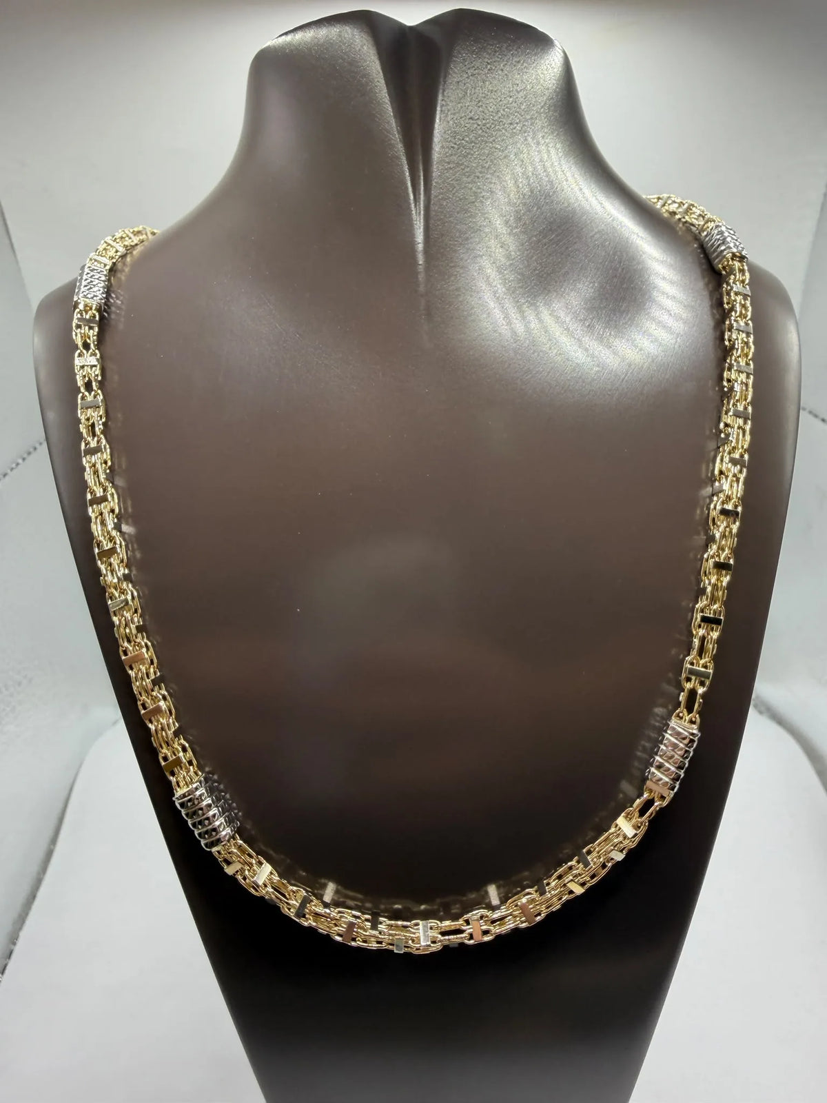 14 kt Gold Käfigkette