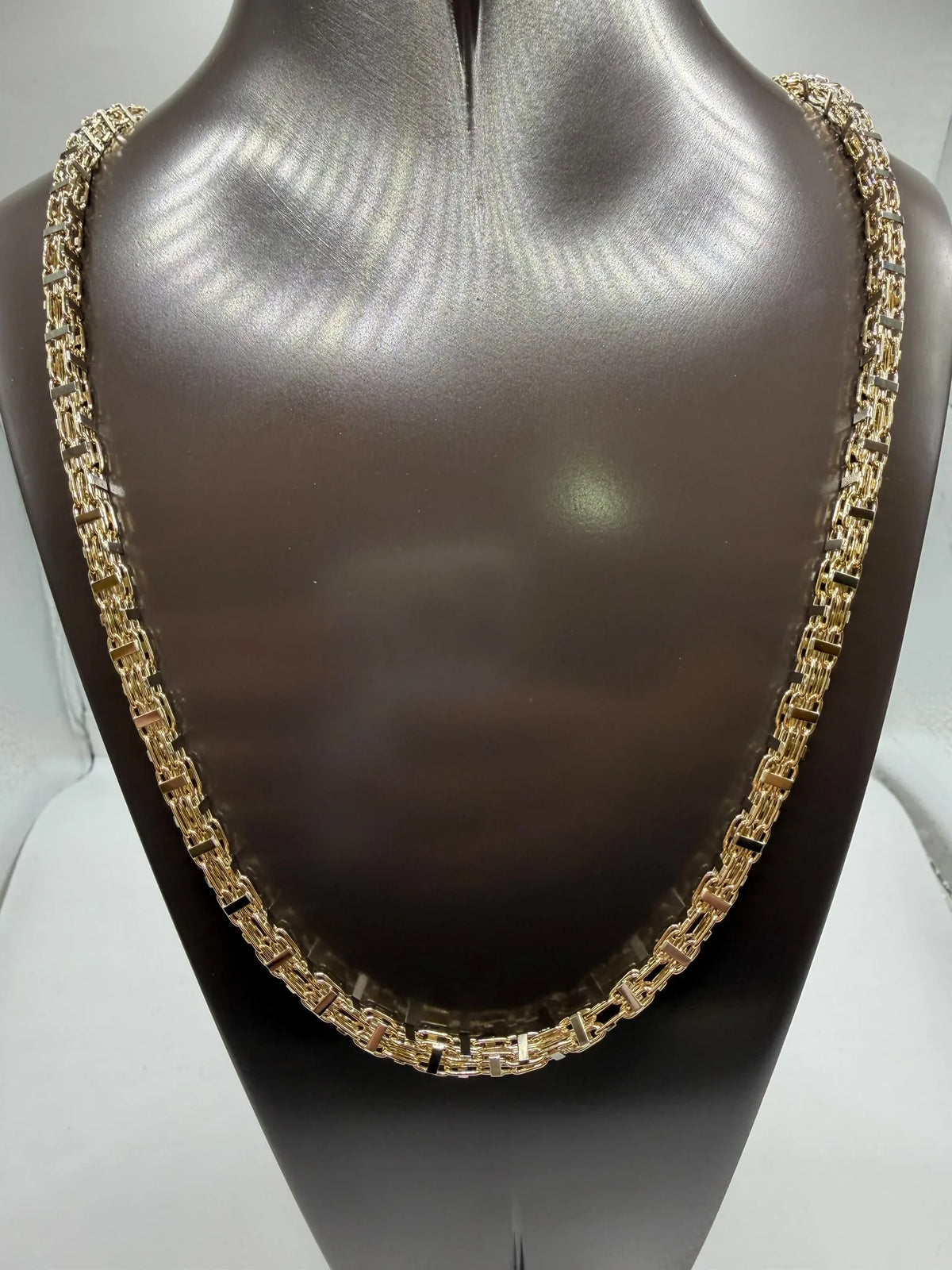 14 kt Gold Käfigkette