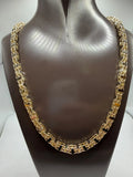 14 kt Gold Käfigkette