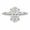Labordiamant-Ring Oval 2,10 ct