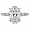 Labordiamant-Ring Oval 3,10 ct
